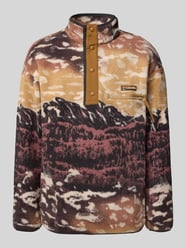 Sweatshirt aus Teddyfell von COLUMBIA Bordeaux - 39