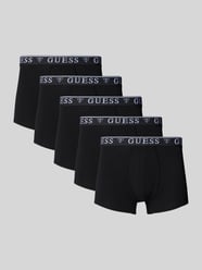 Boxershort met label in band in een set van 5 stuks van Guess - 45