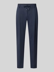 Regular Fit Hose mit Tunnelzug und Eingrifftaschen von bugatti - 3