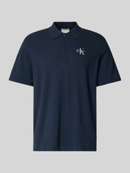 Koszulka polo o kroju easy fit z kołnierzykiem polo od Calvin Klein Jeans - 11