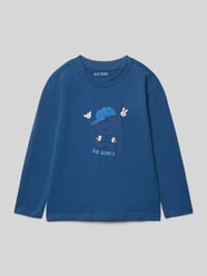 Shirt met lange mouwen en motiefprint van Blue Seven - 48