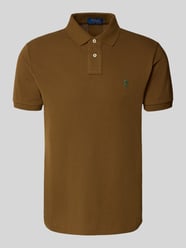 Custom Slim Fit Poloshirt mit Label-Stitching von Polo Ralph Lauren - 19