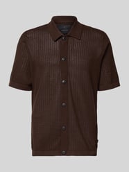 regular fit vrijetijdsoverhemd in tricotlook model 'Owen' van JACK & JONES Premium - 34