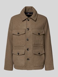 Kurtka o kroju regular fit z mieszanki wełny od Tommy Hilfiger - 20