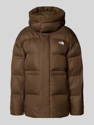 oversized fit jack in stiksels met gestikt logo van The North Face - 26