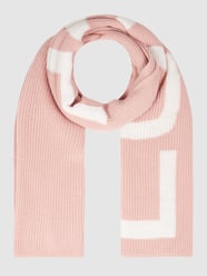 Sjaal van een mix van wol en kasjmier van Delicate Love Roze - 15