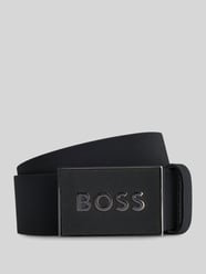 Pasek z naturalnej skóry model 'BOSS_ICON' od BOSS - 34