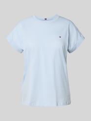 T-shirt o kroju regular fit z czystej bawełny od Tommy Hilfiger - 48