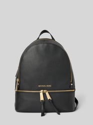 Lederrucksack mit Label-Applikation Modell 'RHEA' von MICHAEL Michael Kors - 9