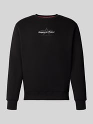 Regular Fit Sweatshirt aus Baumwoll-Mix mit Label-Detail von Alpha Industries - 23
