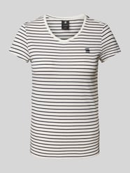 T-shirt z wyhaftowanym logo od G-Star Raw - 34