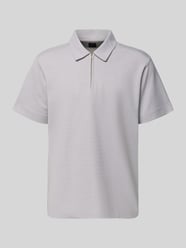 Regular Fit Poloshirt mit Reißverschluss von SCHIESSER - 1