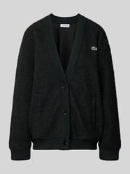 Cardigan mit Logo-Patch von Lacoste - 25