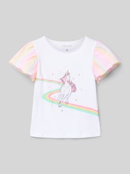 T-shirt met motiefprint van Blue Seven - 6
