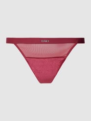 String in semitransparentem Design Modell 'Velvet' von HUGO CLASSIFICATION Bordeaux - 48