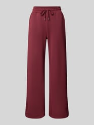 Sweatpants met elastische band en tunnelkoord, model 'Banu' van Soyaconcept Bordeaux - 48