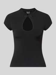 Slim Fit T-Shirt mit Cut Out von Gina Tricot - 37