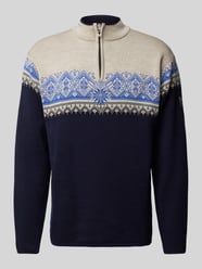 Wollen pullover met labelstitching, model 'Moritz Mens' van Dale of Norway - 6