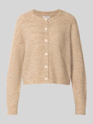 Regular Fit Cardigan mit Woll-Anteil von MYON Beige - 14