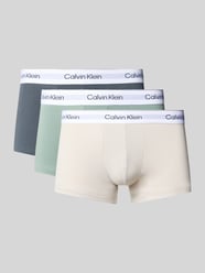 Trunks aus Baumwoll-Mix im 3er-Pack Modell 'LOW RISE TRUNK 3PK' von Calvin Klein Underwear - 46