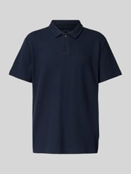 Regular Fit Ripp Poloshirt mit Stretch-Anteil von Tom Tailor - 45