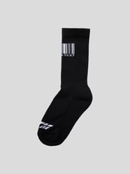 Socken mit Label-Detail von VTMNTS Schwarz - 24