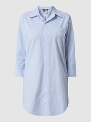 Koszula nocna ze wzorem w paski od Lauren Ralph Lauren Niebieski - 35