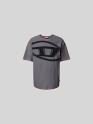 T-Shirt mit Label-Detail von Diesel - 44