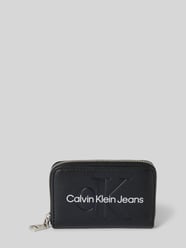 Portfel z nadrukiem z logo od Calvin Klein Jeans - 1