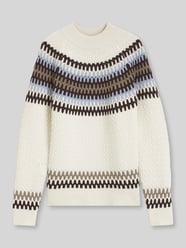 Pullover aus Wolle mit Mock Neck von BOSS - 5