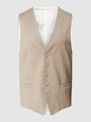 Weste mit seitlichen Leistentaschen Modell 'Ace' von Baldessarini Beige - 9