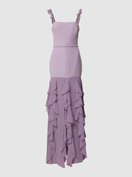 Abendkleid in Bandeau-Form Modell 'CHARLENE' von Vera Wang Bride Lila - 24