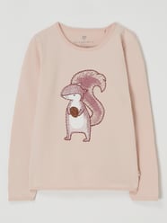 Sweatshirt met print  van Basefield Roze - 31