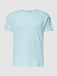 T-Shirt mit Label-Stitching von Alpha Industries Blau - 24
