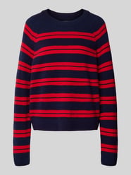 Loose Fit Strickpullover aus reiner Wolle Modell 'LILIRIAA FINE STRIPES' von ARMEDANGELS - 47