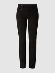 Straight fit jeans van biologische katoenmix, model 'Emi' van Kings of Indigo Zwart - 10