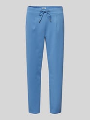 Tapered Fit Hose mit Bundfalten Modell 'RIZET' von B.Young Blau - 29