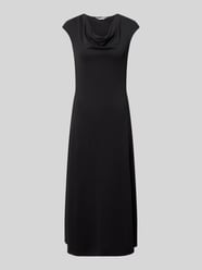 Regular Fit Midikleid mit Wasserfall-Ausschnitt Modell 'Vetusta' von MM by Max Mara - 2