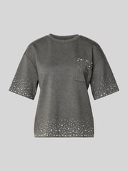 Sweatshirt mit 1/2-Arm und Perlen von Rich & Royal - 25
