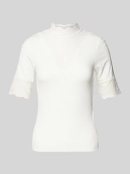 Slim Fit T-Shirt aus Viskose-Mix Modell 'TILDE' von Only - 32