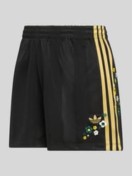 Sportshorts mit Blumen Applikation von adidas Originals - 4