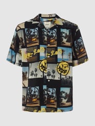 Regular fit vrijetijdsoverhemd van viscose, model 'Kayden' van Redefined Rebel Grijs / zwart - 31