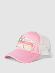 Cap mit Label-Print Modell 'ACROSS WAVES' von Billabong Rosa - 5