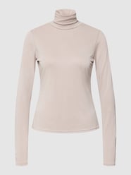 Shirt met lange mouwen en col van URBAN CLASSICS Grijs - 8