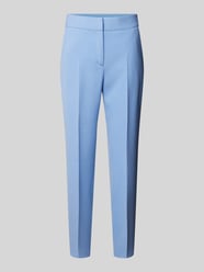 Regular Fit Cigarette Pants aus Viskose-Mix mit elastischem Bund von s.Oliver BLACK LABEL Blau - 21