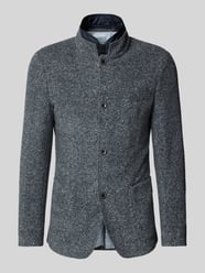 Slim fit colbert met opstaande kraag en borstzak van Roy Robson - 9