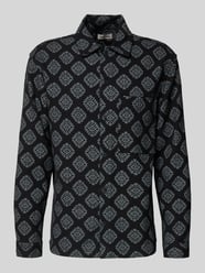 Slim fit vrijetijdsoverhemd met borstzak, model 'AZTEK' van JACK & JONES - 41