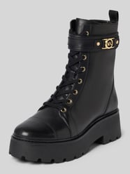 Schnürboots aus echtem Leder mit Zierschnalle Modell 'Mandy' von MICHAEL Michael Kors - 13