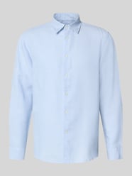 regular fit vrijetijdsoverhemd van mix van katoen en linnen model 'CLAY LINENBLEND' van Selected Homme - 22