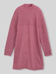 Sukienka z dzianiny ze stójką z dodatkiem wełny od Tom Tailor Denim - 34